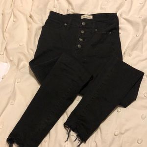 Madewell 9 inch high rise button up in Berkeley